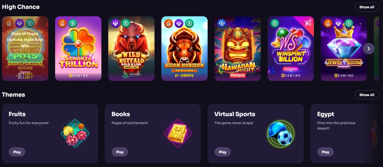 WinSpirit Casino banner 1