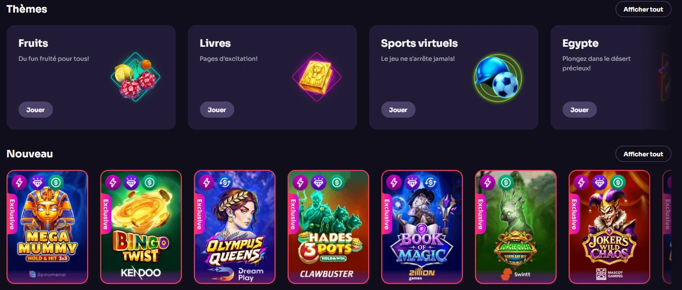 WinSpirit Casino banner 1 fr